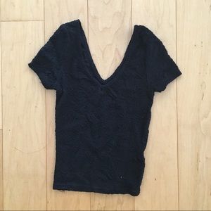 Topshop Textured T-Shirt